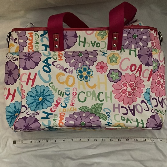 COACH Diaper bag. Large. Floral - Picture 10 of 12